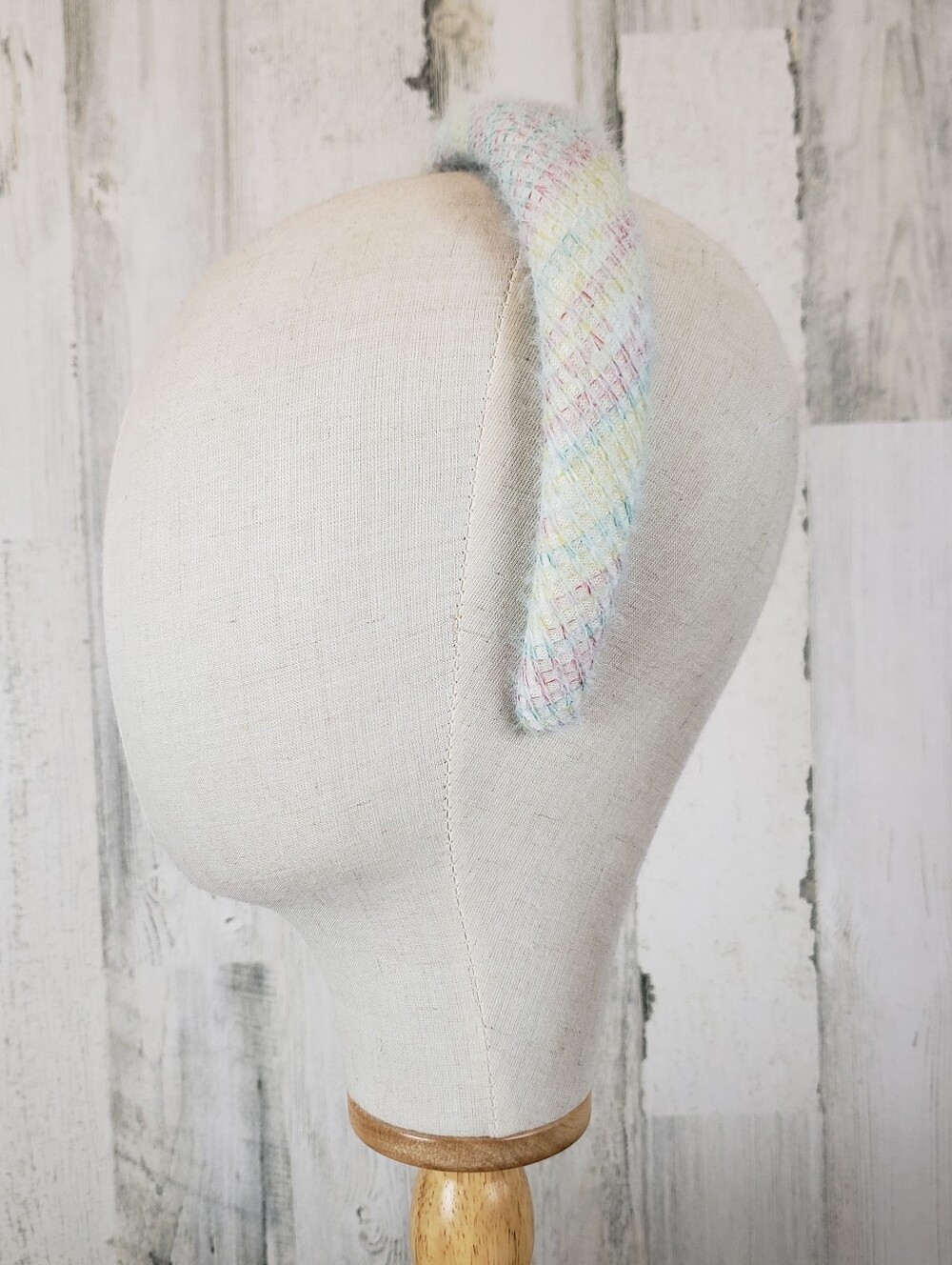 Pastel Multicolor Padded Headband - Women's Fashion Accessory